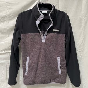 Columbia Benton Springs Half Snap Fleece Pullover Size Medium